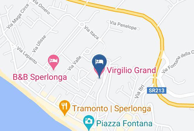 Latina - Virgilio Grand Hotel Maps