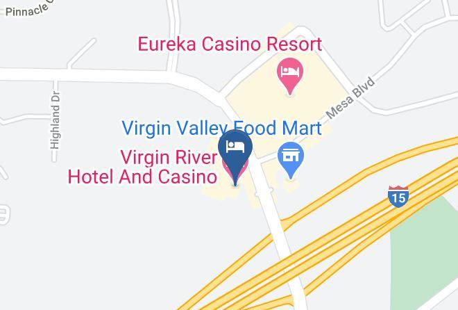 Clark - Virgin River Hotel And Casino Maps