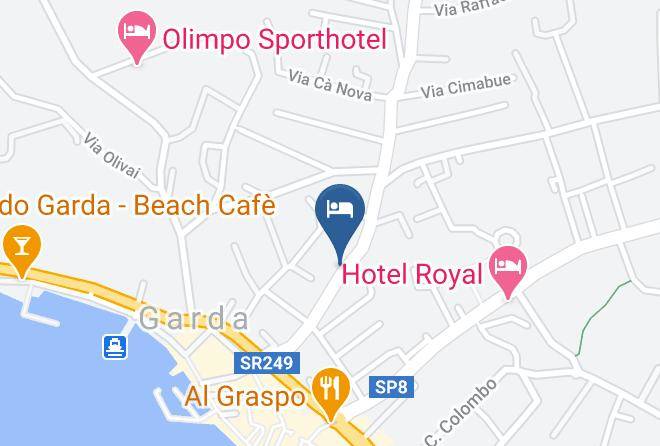 Verona - Hotel Virginia Maps