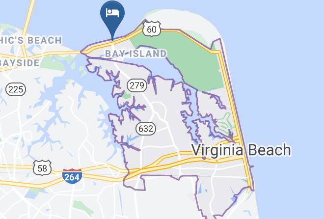 Virginia Beach City - Virginia Beach Resort Hotel And Conference Center Maps
