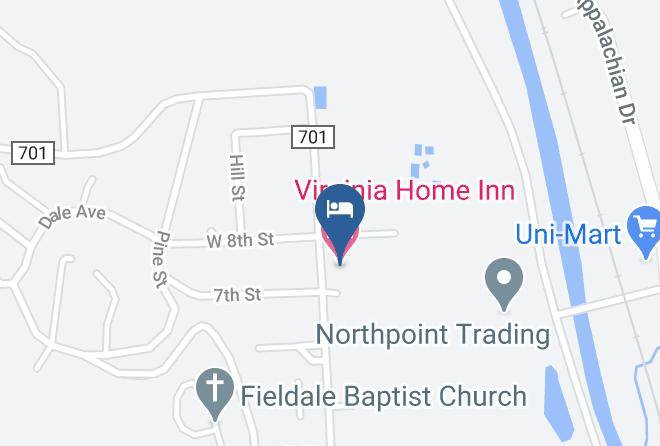 Virginia Home Inn Map