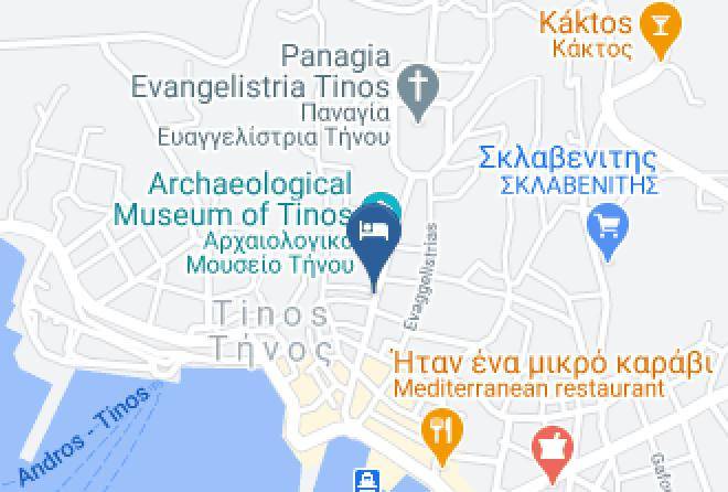 Tinos - Virginia Hotel Maps