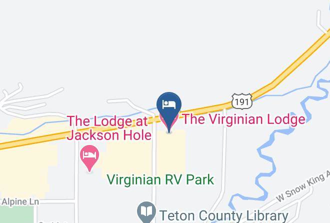 Teton - The Virginian Lodge Maps