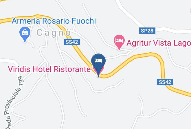 Trento - Viridis Hotel Ristorante Maps
