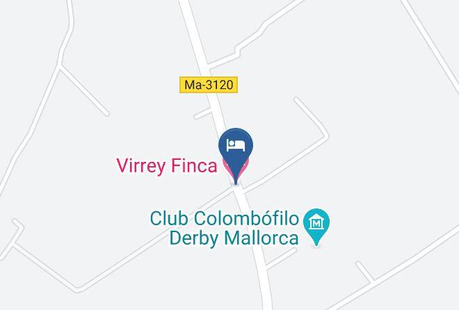 Baleares - Virrey Finca Hotel Maps
