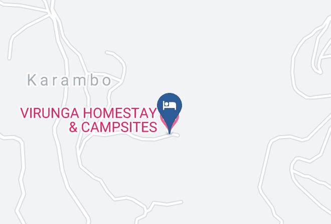 Virunga Homestay & Campsites Map - Northern Province - Gakenke