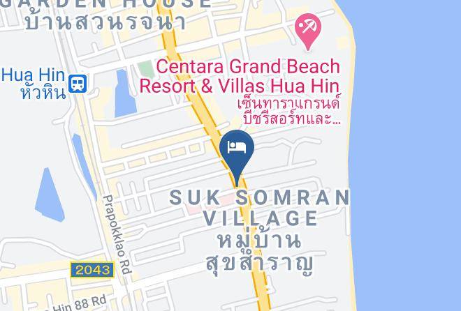 Amphoe Hua Hin - Visa Hotel Hua Hin Maps