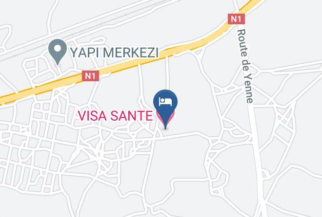 Visa Sante Map
