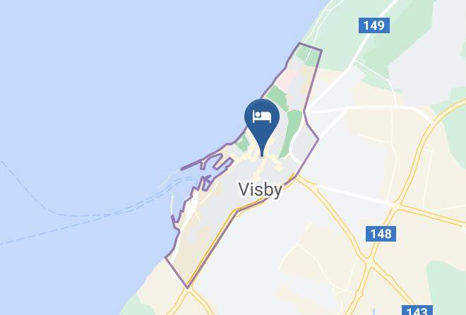 Gotland - Visby Logi & Vandrarhem Hastgatan Maps