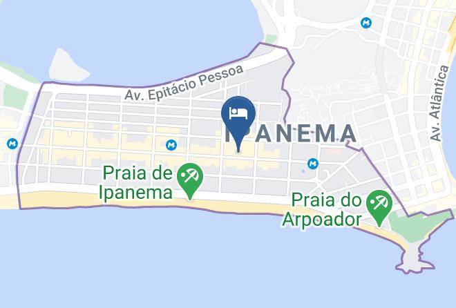 Rio De Janeiro Ipanema - Visconde De Piraja 201 Maps