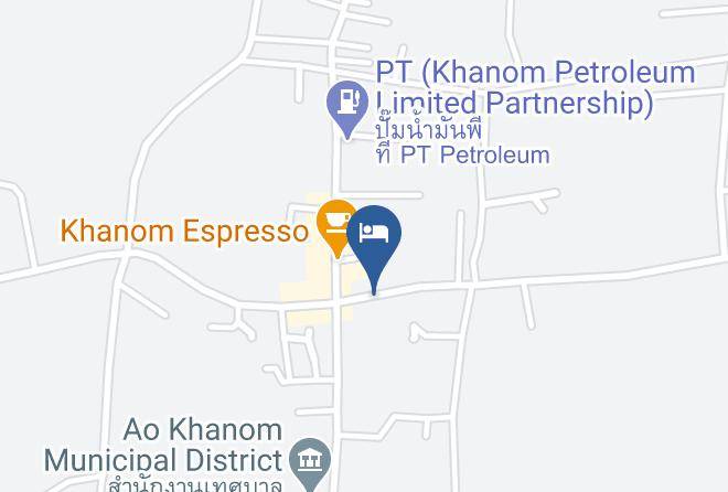 Amphoe Khanom - Vish Coco Gallery Hotel Maps