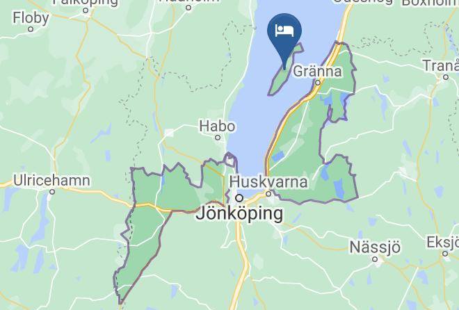 Visingsostugorna Map