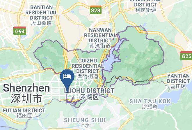 Shenzhen - Vision Fashion Hotel Maps