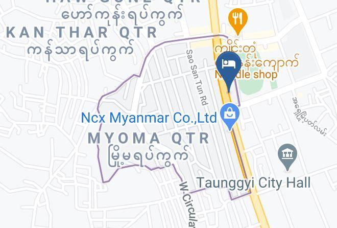 Taunggyi - Vision Hotel Maps