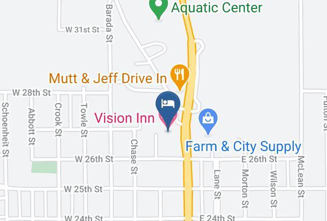 Richardson - Vision Inn Motel Maps