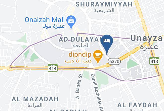 Unayzah - Vision Of Onaizah Hotel Maps