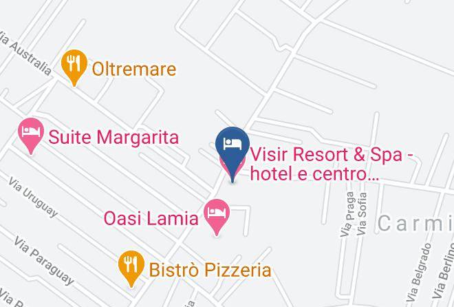 Trapani - Visir Resort & Spa Hotel E Centro Benessere Mazara Del Vallo Maps