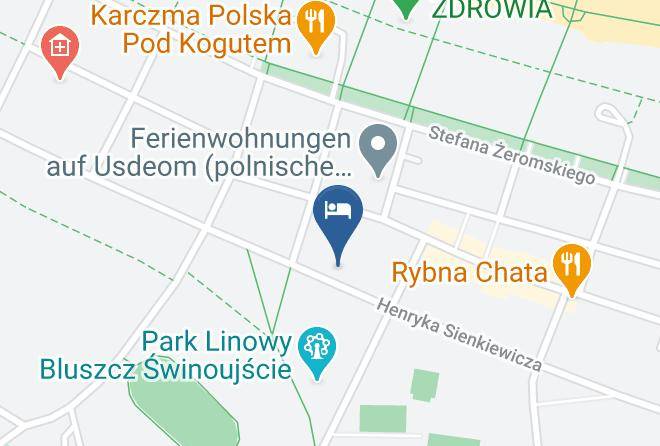 Swinoujscie - Visit Baltic Dom Labedz Maps