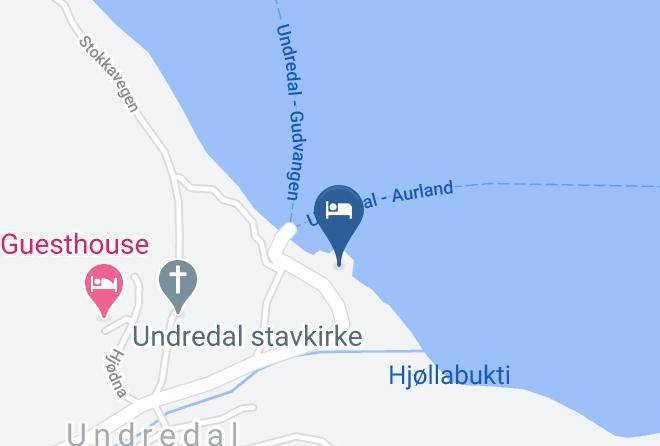 Visit Undredal Map