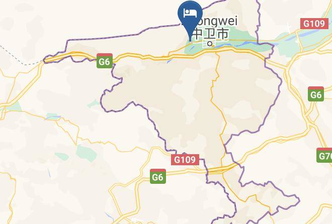 Zhongwei - Visitor Center Hotel Maps