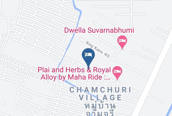 Amphoe Bang Phli - Vismaya Suvarnabhumi Airport Hotel Maps