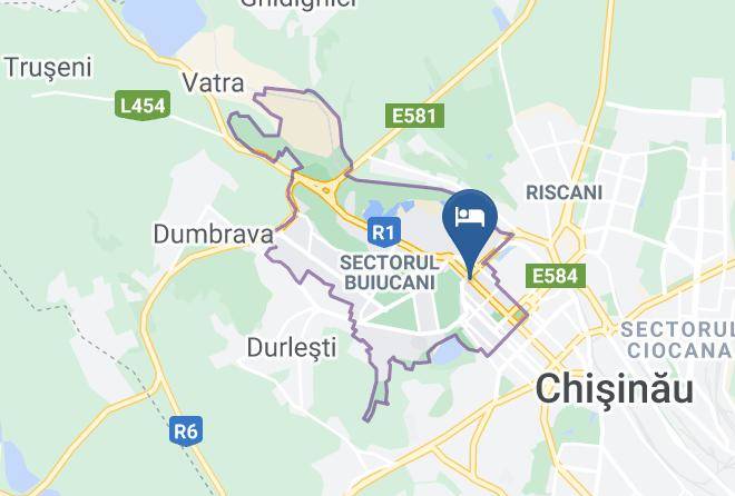 Chisinau - Vispas Hotel Maps