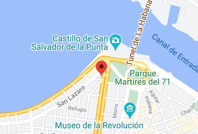 Centro Habana - Vista Al Prado Maps