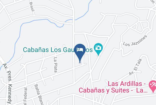Punilla Department - Vista Bella Cabanas Maps