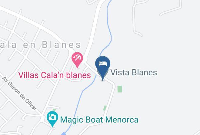 Baleares - Vista Blanes Maps