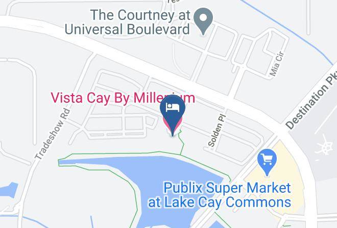 Vista Cay By Millenium Map