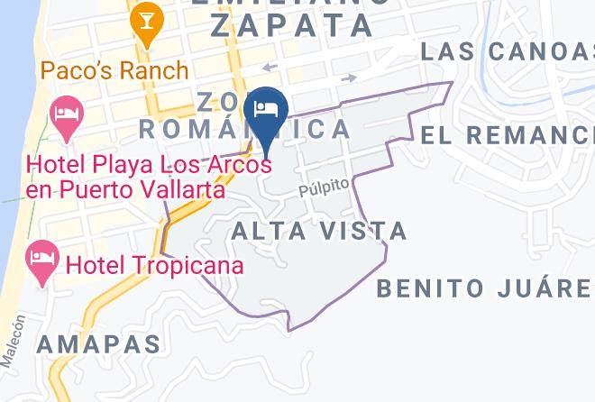 Puerto Vallarta - Vista Corona Maps