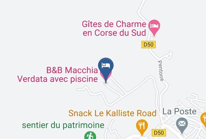 Southernsica - B&b Macchia Verdata Avec Piscine Maps