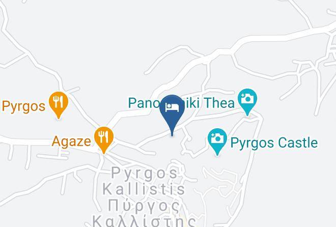 Thira - Vista Dall' Alto Maps