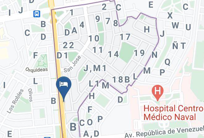 Bellavista - Vista Del Sol Hotel Maps