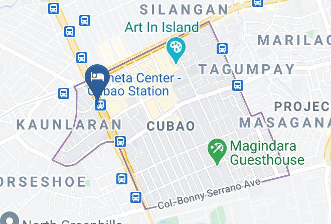 Metro Manila - Vista Hotel Cubao Quezon City Maps