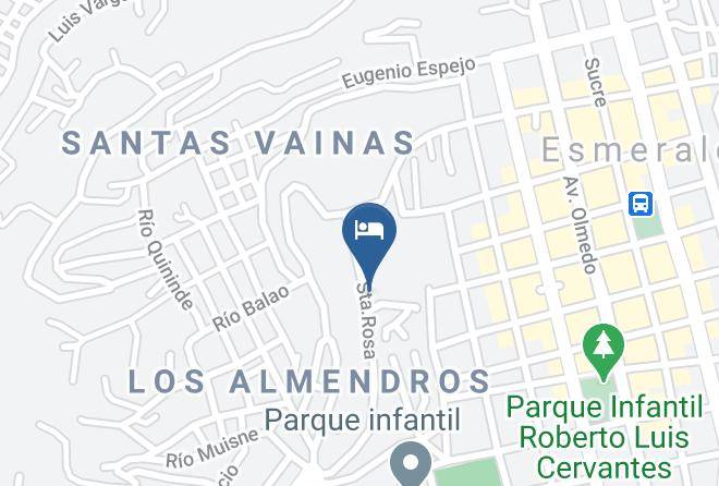 Esmeraldas - Vista Hotel Esmeraldas Maps