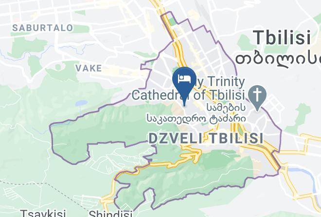 Tbilisi - Vista Hotel Maps