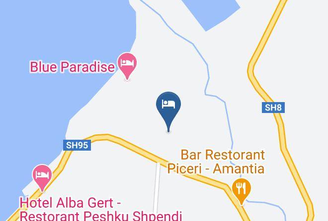 Vlore - Vista Mar Hotel Maps