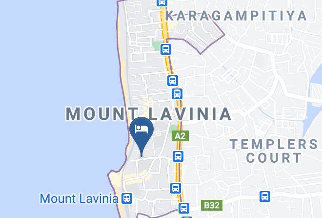 Colombo - Vista Omni Holiday Bunglow Maps
