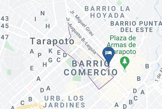 Tarapoto - Vista Real Hospedaje Maps