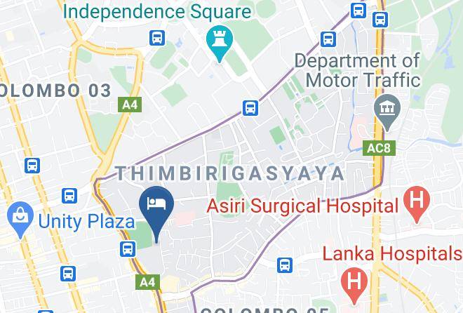 Colombo - Vista Secure Bnb Maps