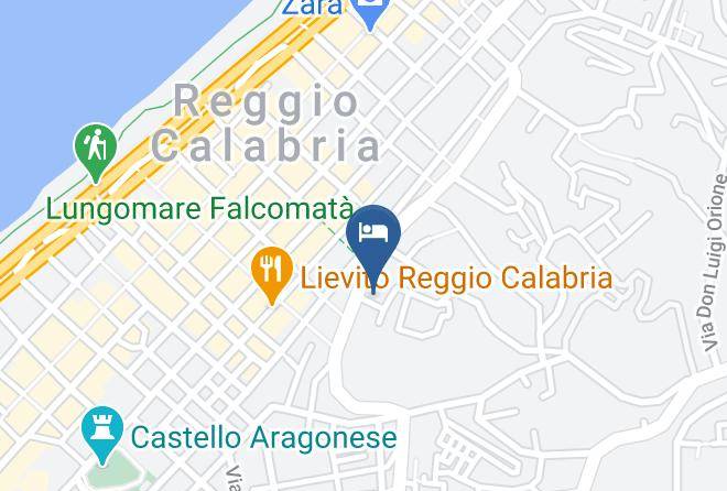Reggio Di Calabria - Vista Sullo Stretto Maps