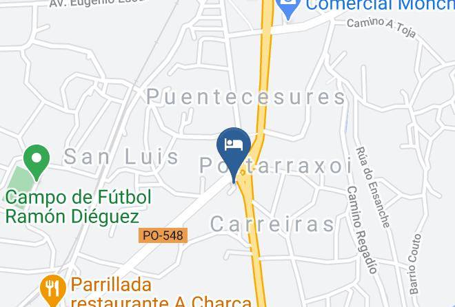 Pontevedra - Vistamar Galicia Caldas Maps