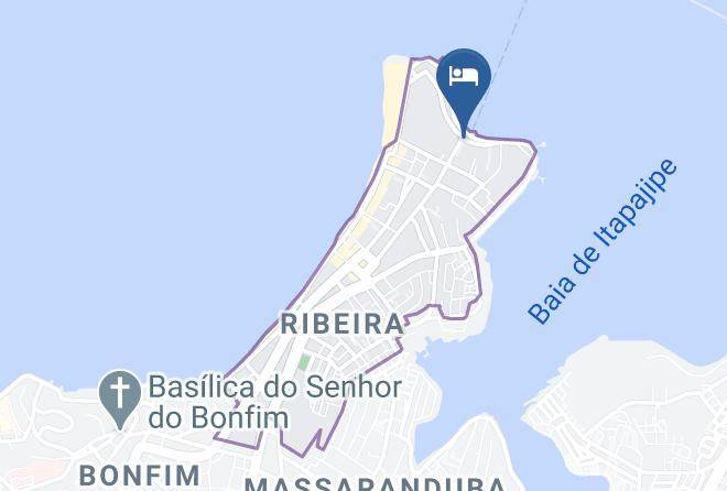 Salvador - Vistamar Hotel Maps