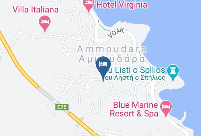 Lasithi - Vistamare Lodge B&b Maps