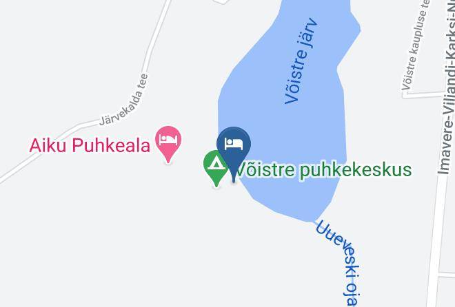 Viljandi Vald - Voistre Holiday Center Maps