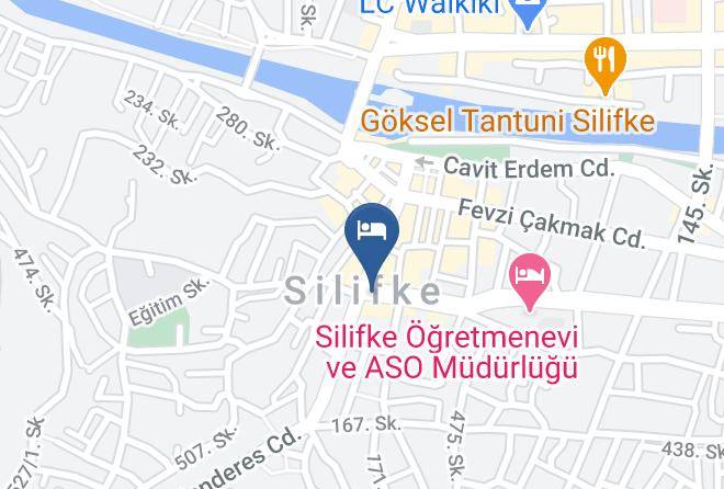 Silifke - Vita Bella Hotel Maps