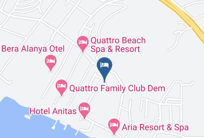 Konakli - Vital Beach Otel Maps