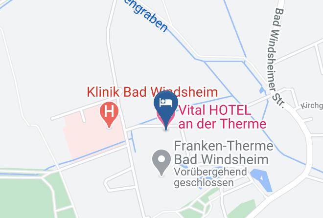 Neustadt An Der Aisch Bad Windsheim - Vital Hotel An Der Therme Maps