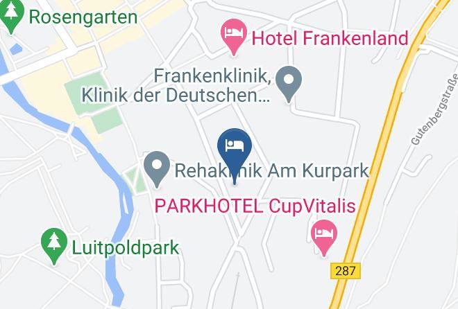 Bad Kissingen - Vital Hotel Erika 50 Jahre Genuss Entspannung Lebensfreude Maps